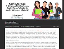 Tablet Screenshot of computer.edu